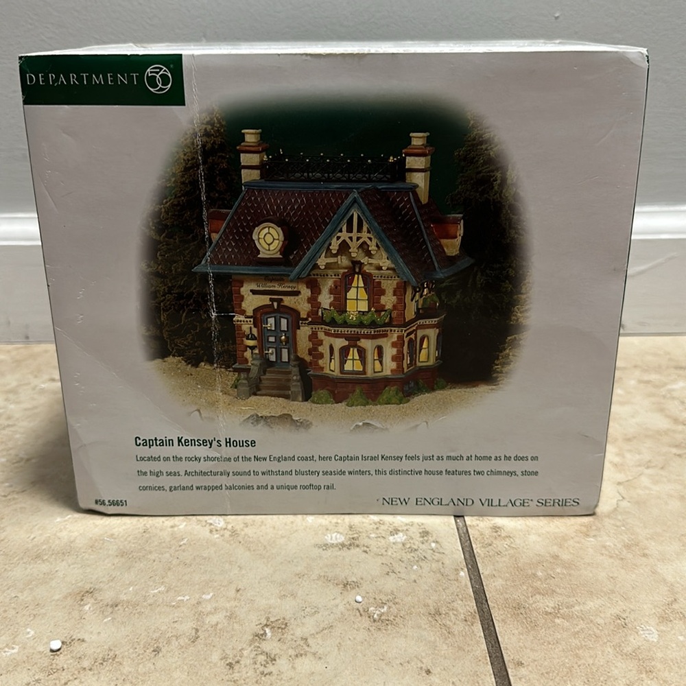 Department 56 Captain Kenseys House